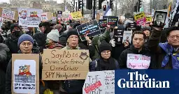 UK: Hundreds protest against Chinese ‘mega-embassy’ in London