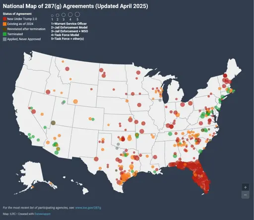 https://www.ilrc.org/practitioners/national-map-287g-agreements