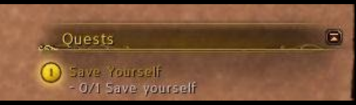 quest: save yourself